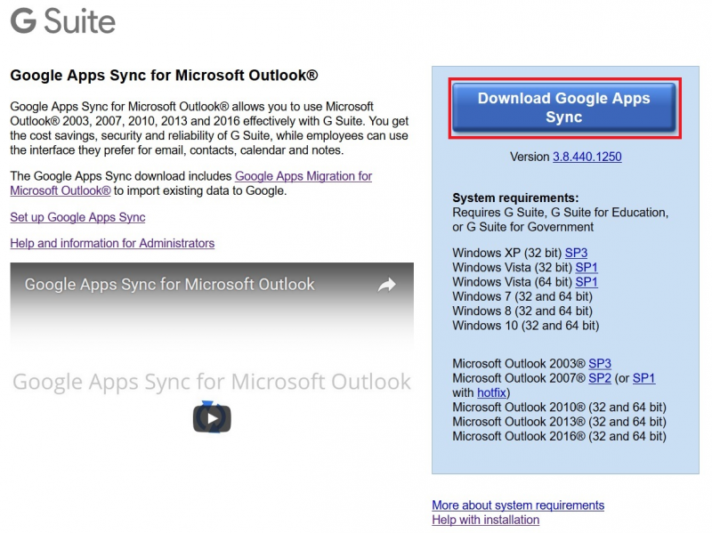 G Suite Download For Outlook coolfasr